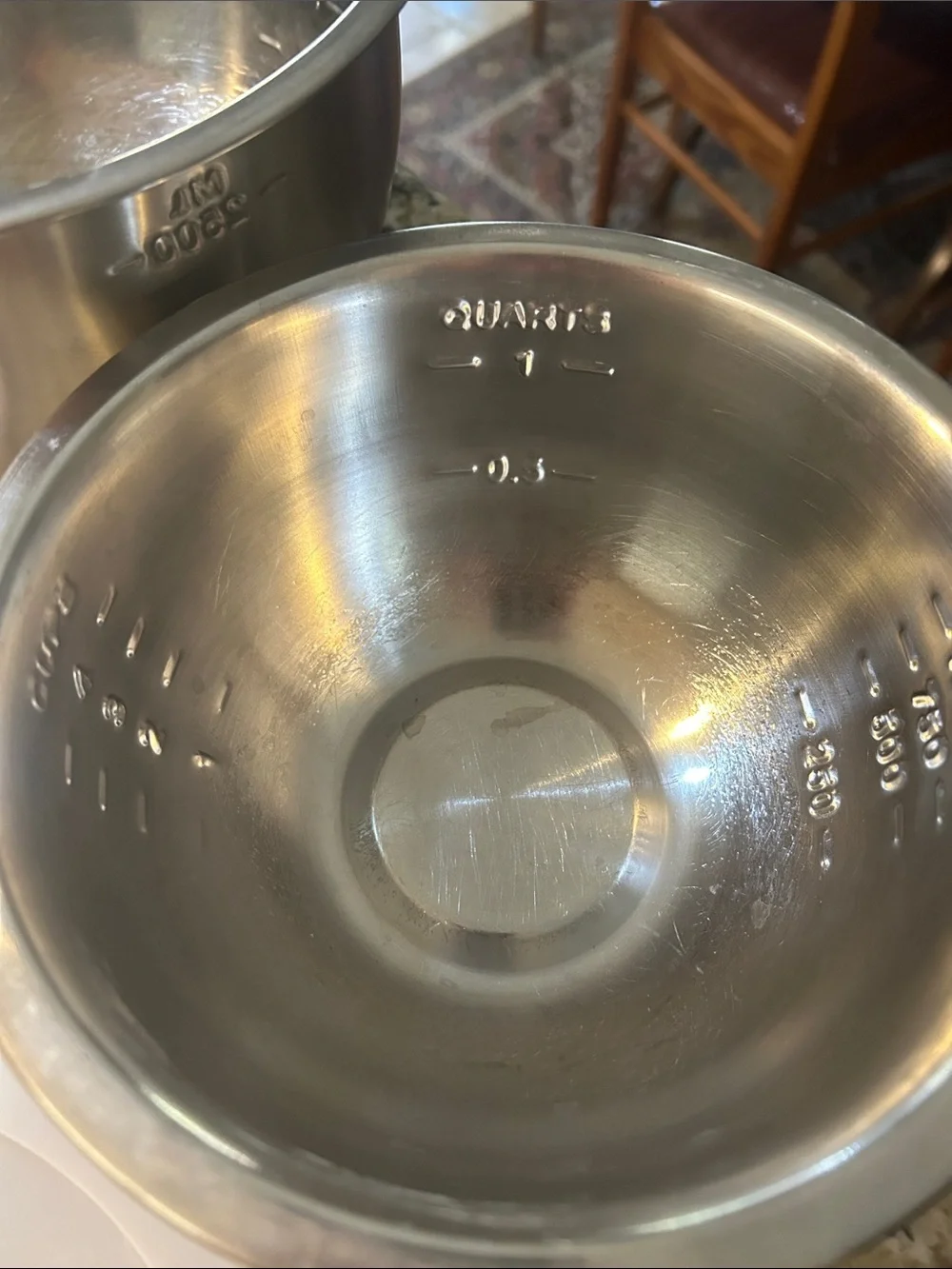 Stainless 3 Steel Mixing & Measuring Bowl Set with Lids